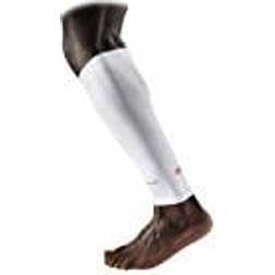 McDavid Elite Compression Calf Sleeves Pair, Blanc White L