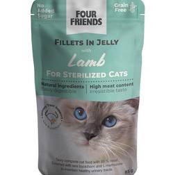 Four Friends Cat Sterilized Lamb in Jelly Pouch 85g