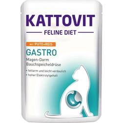 Kattovit Feline Gastro Pouch Kalkon ris