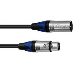 PSSO XLR COL-kabel 3pin 5m bk