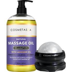 Cosmetasa Sensual Lavender Massage Oil Set