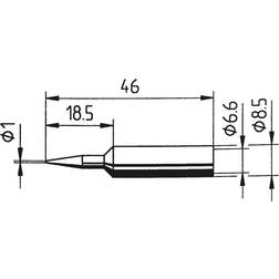 Ersa 0832BDLF Soldering tip Pencil-shaped, Tip