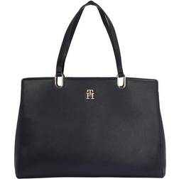 Tommy Hilfiger Slim Strap Monogram Satchel SPACE BLUE One Size