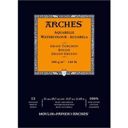 Arches Akvarelblok Rough 300g A4 12 sheets