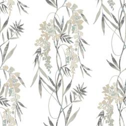 RoomMates Nouveaux Wisteria Peel & Stick Wallpaper