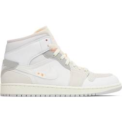 Nike Air Jordan 1 Mid SE M - White/Montreal Grey/Phantom