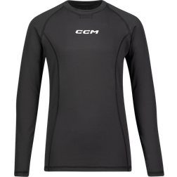 CCM Youth Performance Compression Long-Sleeve Top, kompressionstrøje til børn (140)