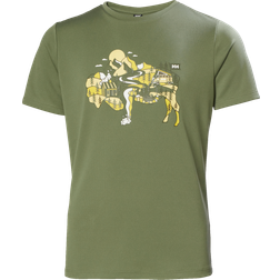 Helly Hansen Jr Marka T-shirt - Lav Green