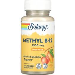 Solaray Methyl B-12 Natural Mango Peach 60 pcs