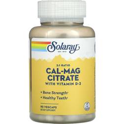 Solaray Cal-Mag Citrate with Vitamin D-2 90 Stk.