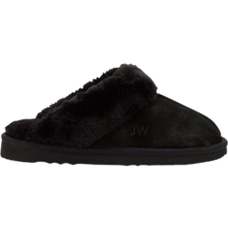 Jack Wills Mule Slippers - Black