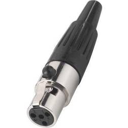 Monacor Mini XLR-stik hun