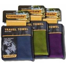 TravelSafe Mikrofiber 150x85 Badehåndklæde Blå