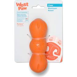 West Paw Rumpus tyggestærkt hundelegetøj, orange-S