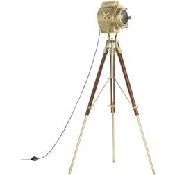 vidaXL massivt 193 Golvlampa