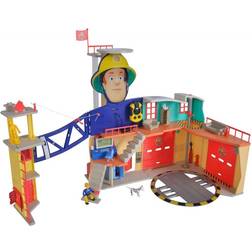 Simba Fireman Sam Mega Fire Brigade station XXL