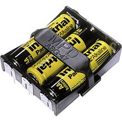 MPD BA3AAPC-UL94V-0 Batteriholder 3 R6 (AA) Loddetilslutning (L x B x H) 58 x 48 x 16 mm