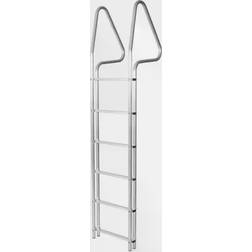 Varax Badebrostige Aluminium 6 Trin 51 x 221 cm