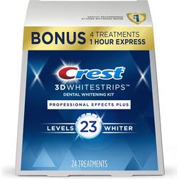 Crest 3D White Professional Effects Plus Dental Whitening Kit 24-pack