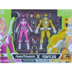 Hasbro Power Rangers X Teenage Mutant Ninja Turtles Lightning Collection Morphed Michelangelo & Morphed April O’Neil