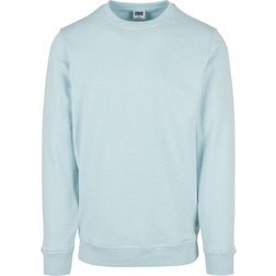 Urban Classics Basic Terry Crewneck Sweatshirt - Sea Blue