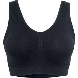 Urban Classics Padded Sports Bra - Black