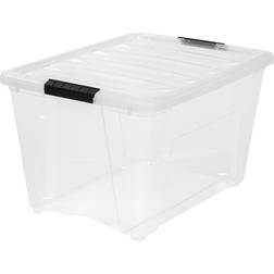 Iris 53 Quart Stack & Pull Storage Box 13.2gal 6pcs