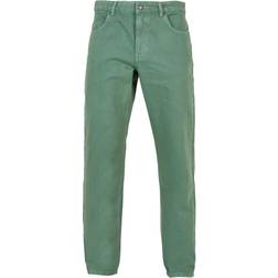 Urban Classics Colored Loose Fit Jeans - Green