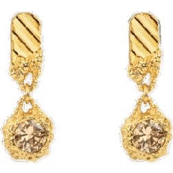 House of Vincent Forbidden Prophesy Earrings - Gold/Yellow