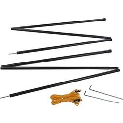 Regatta Canopy Pole Set 180cm Black