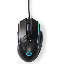 Nedis Gaming Mouse USB Schwarz