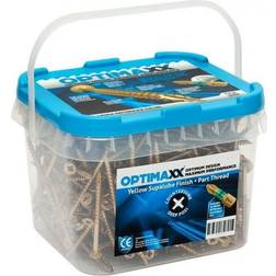 Optimaxx Optimaxx 6 100mm Woodscrews Tub of 200