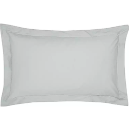 of Belfast Fine Linens 300 Thread Count Pillow Case Grey, Silver