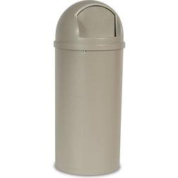 Rubbermaid Marshal Classic Avfallsbehållare 56.8 Liter Beige