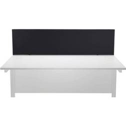 Jemini Straight Mounted Desk Screen 1600mm