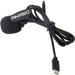 Akaso MicroUSB Microphone for Brave 7LE/4/4 Pro Svart