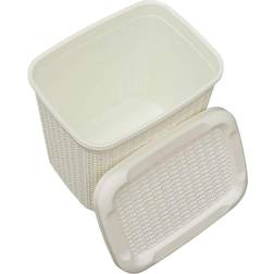 JVL 10L Knit Loop Plastic Storage Box