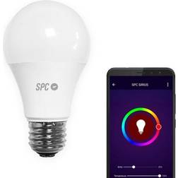 SPC Sirius 470 Ampoule LED Intelligente Wifi Blanc et Couleur 6W E27