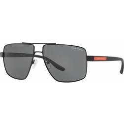 Armani Exchange AX2037S Sunglasses in Black Black 60-14-145