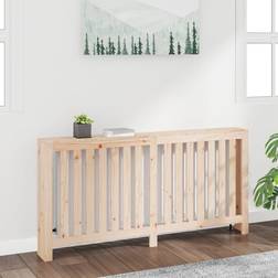 vidaXL Radiatorskjuler 169 x 19 x 84 cm Massivt Fyrretræ