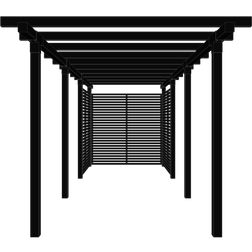 Plus Pergola dobbelt 3 moduler m/Tokyo