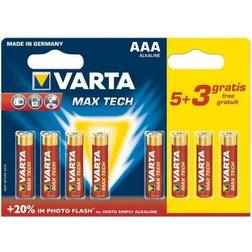 Varta LONGLIFE MAX POWER AAA 1.5V batteries