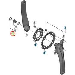 Shimano FC-M4000 Vevarm Skruv Octalink