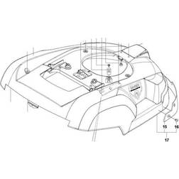 Karosse kit Solar Hybrid, black,Kit including new body & contact spacer