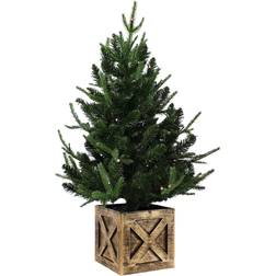 Sunnydaze Decor Sunnydaze 3-Foot Farmhouse Artificial Christmas Tree