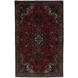 Arkiio Handknuten Persisk Tabriz 95x150 Röd, Beige