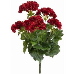 Europalms Geranium, artificial, red, 42cm Doftljus