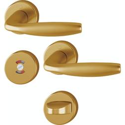 Hoppe dørgreb New York bronze alu WC 1stk