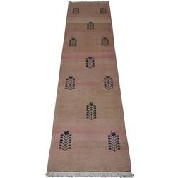 Arkiio Handknuten Exklusiv Persisk Mashhad 67x290 Röd, Rosa, Beige