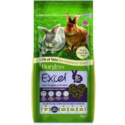 Burgess Excel Coniglio Light 1.5 kg Mangime Per Conigli